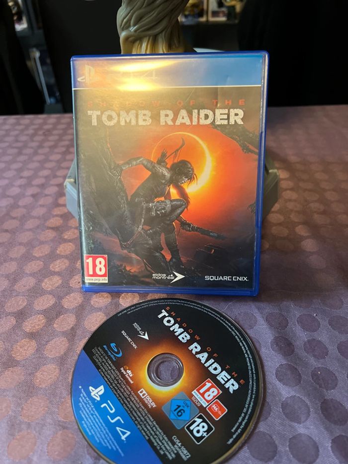 Jeu ps4 shadow of the tomb raider