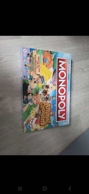 Jeu monopoly animal crossing
