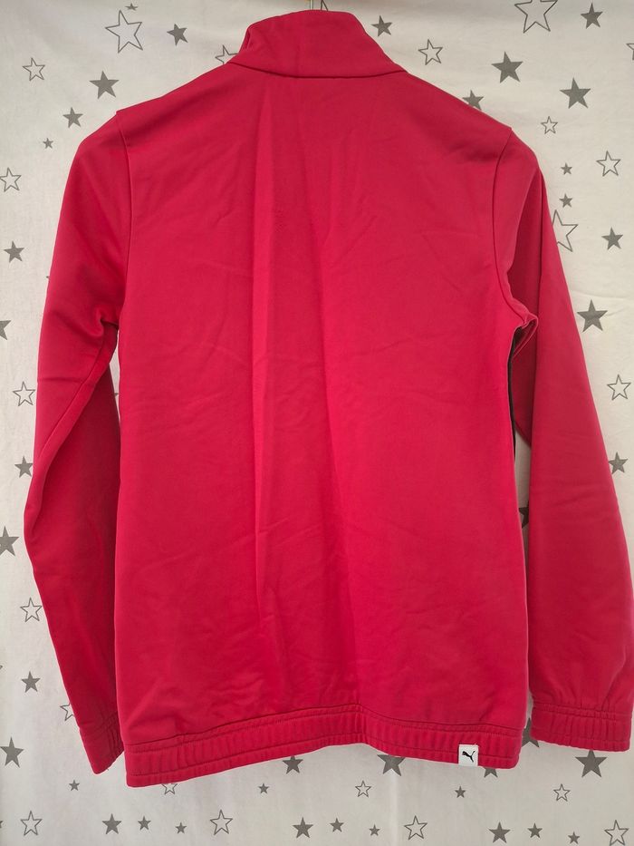 Veste zippée rose et noir col montant 12 ans Puma
2 poches devant et 2 intérieur 
Très bon état ni trous ni tache - photo numéro 6