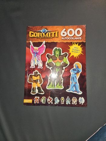 Livre activités et autocollants gormiti
