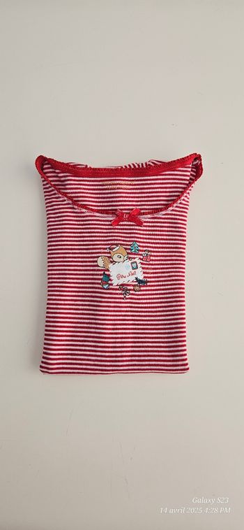 Maillot de corps manches courtes