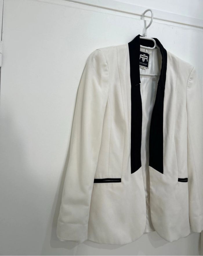Blazer taille xs blanc - photo numéro 2
