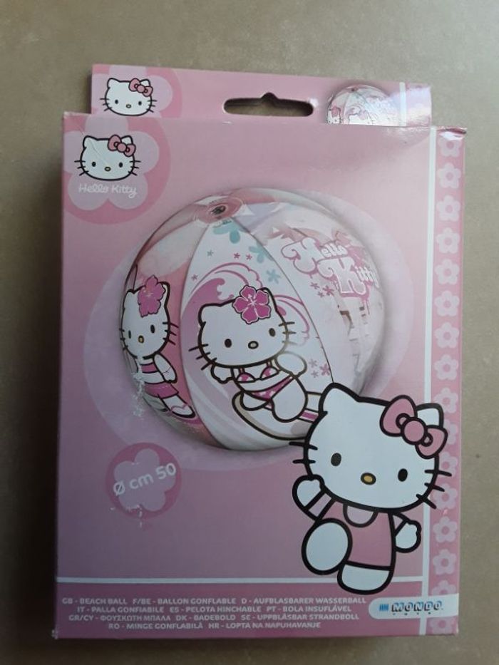 Ballon de plage à gonfler HELLO KITTY NEUF