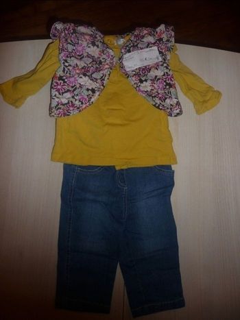 Ensemble 3 pièces kitchoun taille 12 mois