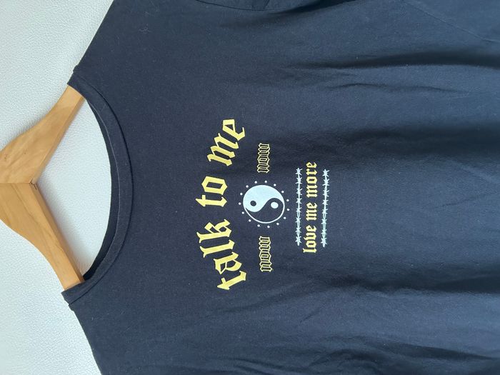 Tee-shirt ample imprimé ying yang - photo numéro 2