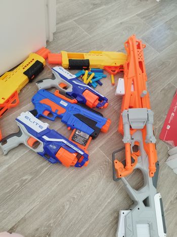 Lot pistolet nerf