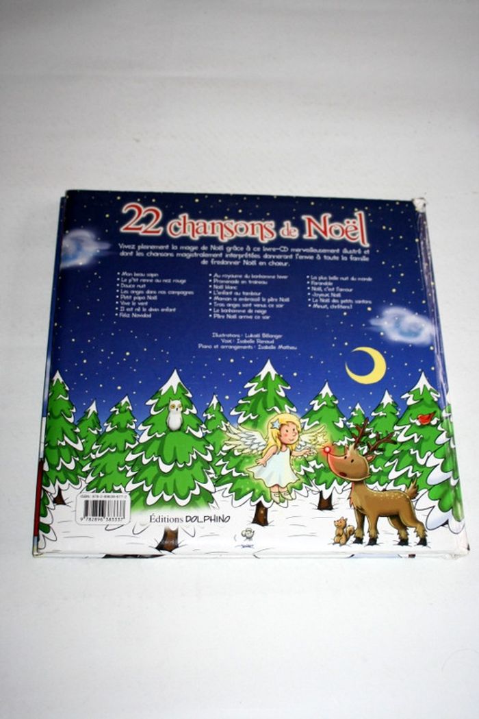 Livre + CD 22 Chansons de Noël - photo numéro 2