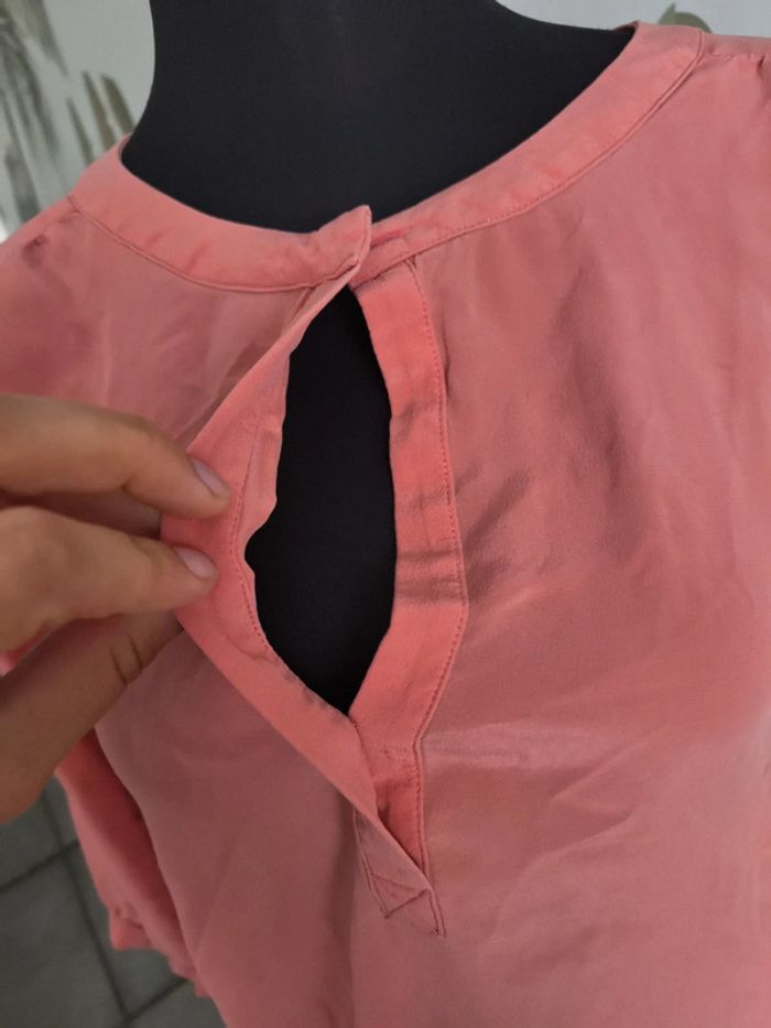 Blouse amour vert L - photo numéro 4