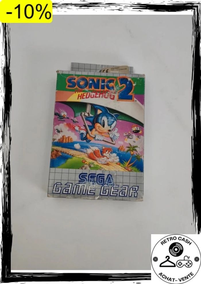 Sonic The Hedgehog 2 - SEGA Game Gear - PAL - Complet - photo numéro 6