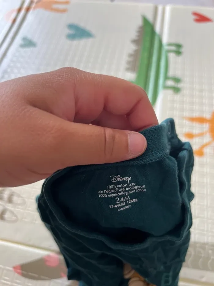 Pyjama bébé Roi Lion Simba – 24 mois bon état - photo numéro 2