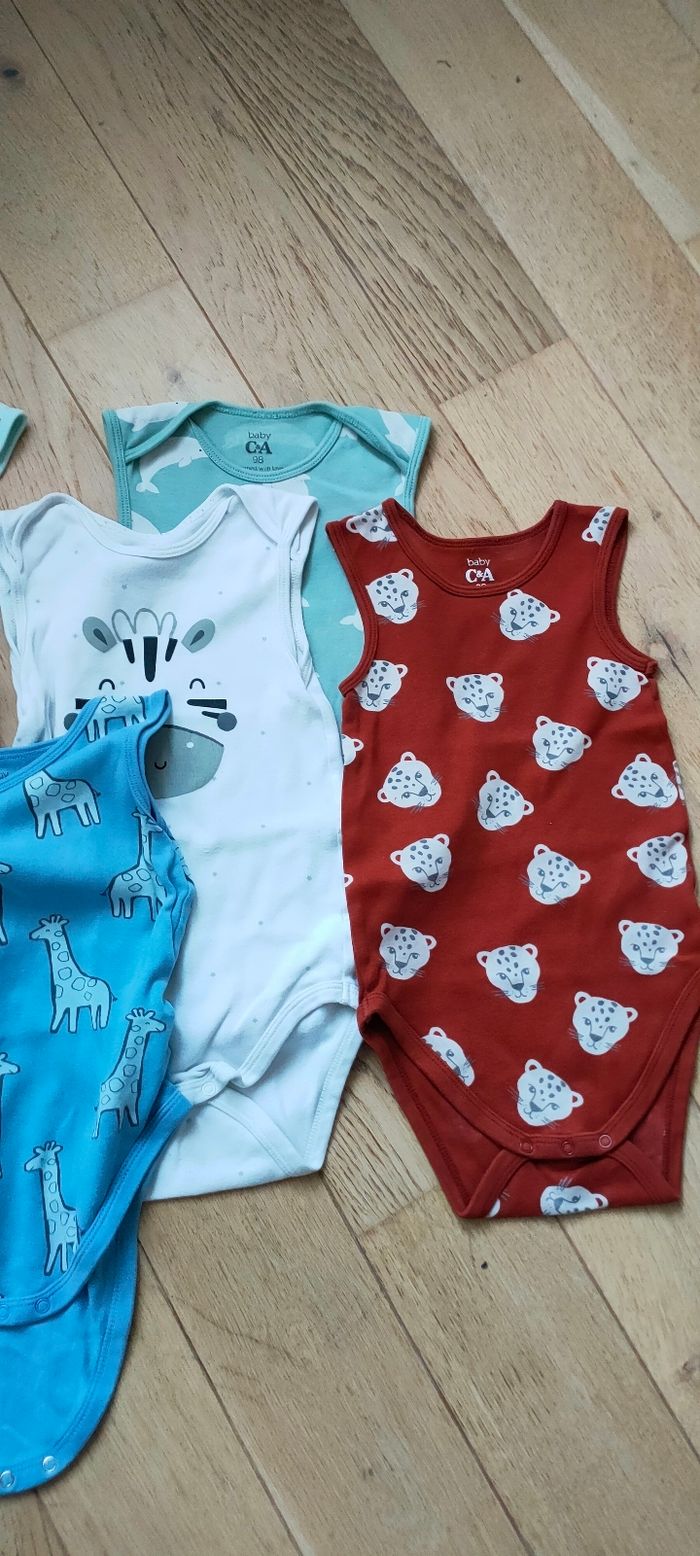 Lot de 6 body pour bébé - photo numéro 2