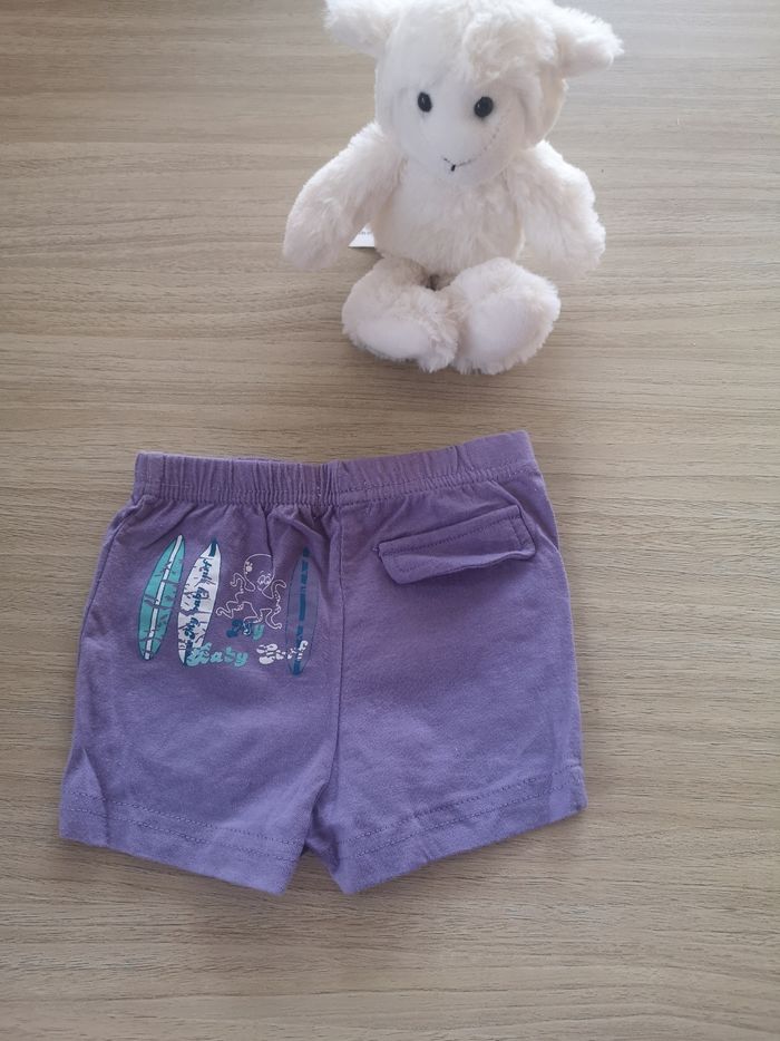 Short violet - photo numéro 2