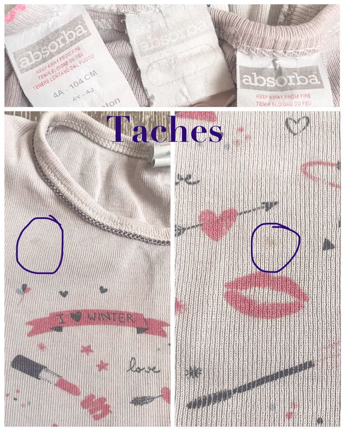 Lot de 3 T-shirts en 4 ans (Absorba) - photo numéro 3