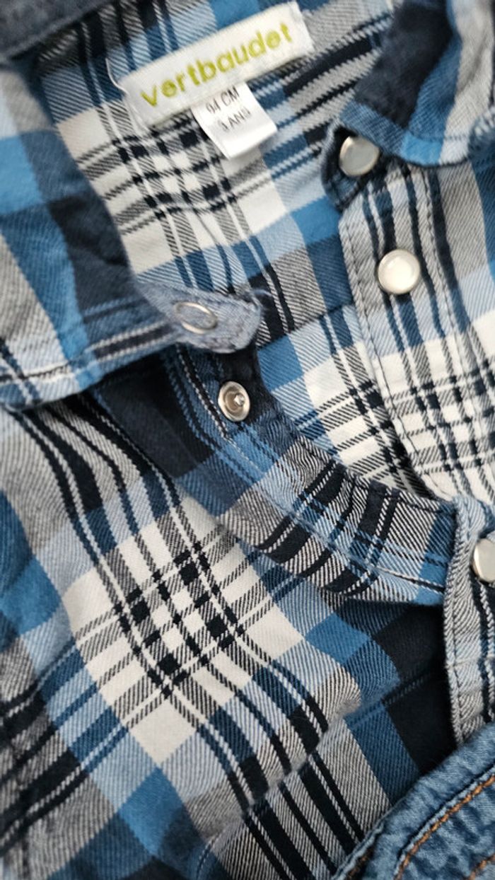 Gros lot 7 chemises manche longue 3 ans - photo numéro 6