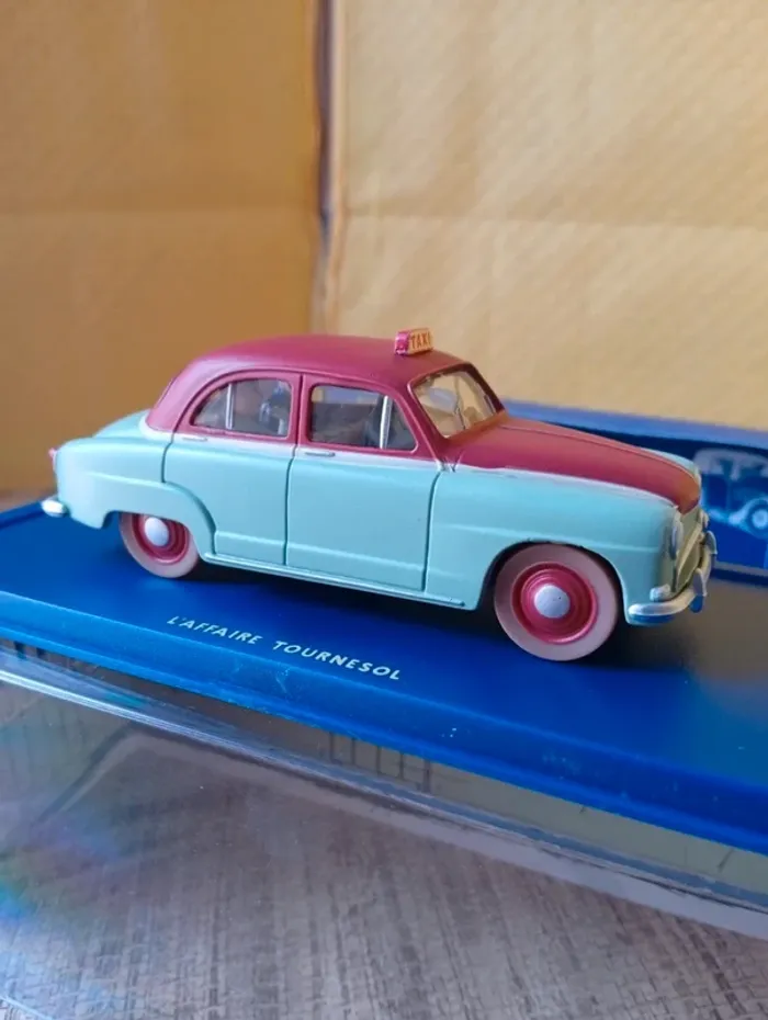 En voiture Tintin L'Affaire tournesol Hergé moulinsart 2003 - photo numéro 5