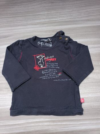 T-shirt ML Jean Bourget T6mois