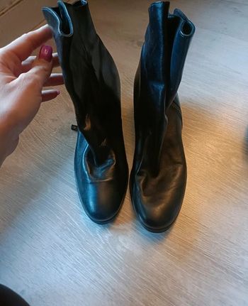 Bottines noirs femme
