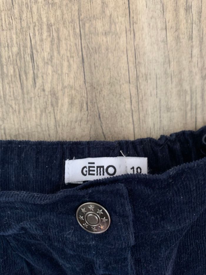 Lot 2 shorts hiver velours 10 ans - photo numéro 3