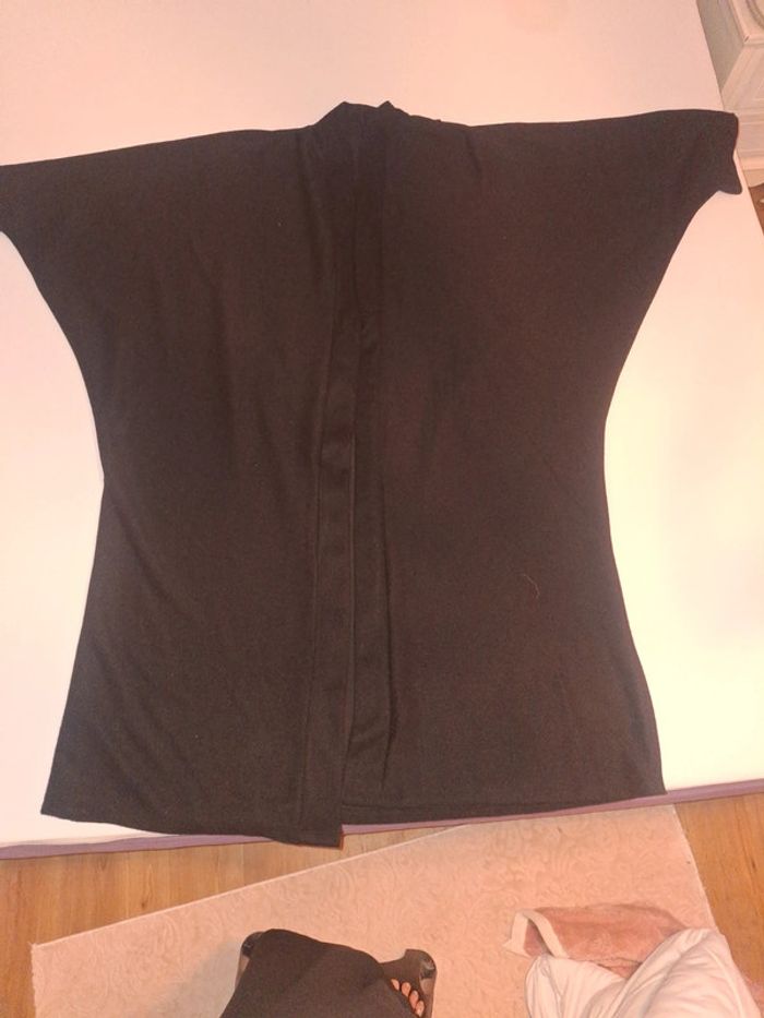 Manteau long papillon Grande taille - photo numéro 2
