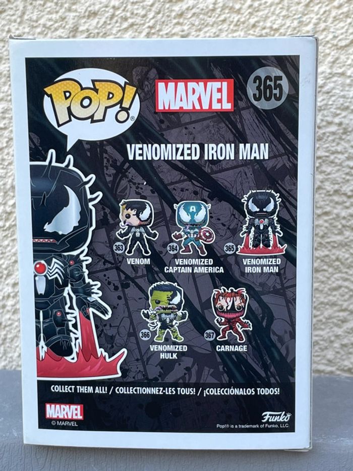 Funko Pop «  Venomized Iron Man » 365 - photo numéro 3