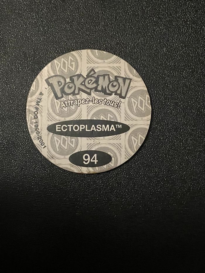 Pog Pogs Pokémon Ectoplasma / Gengar - photo numéro 2