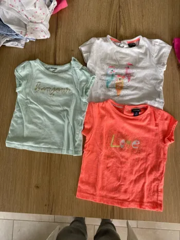Lot de 3 tee shirt 6 mois