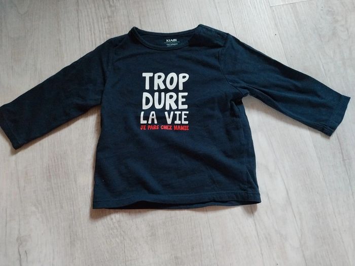 T-shirt ml 9 mois - photo numéro 2
