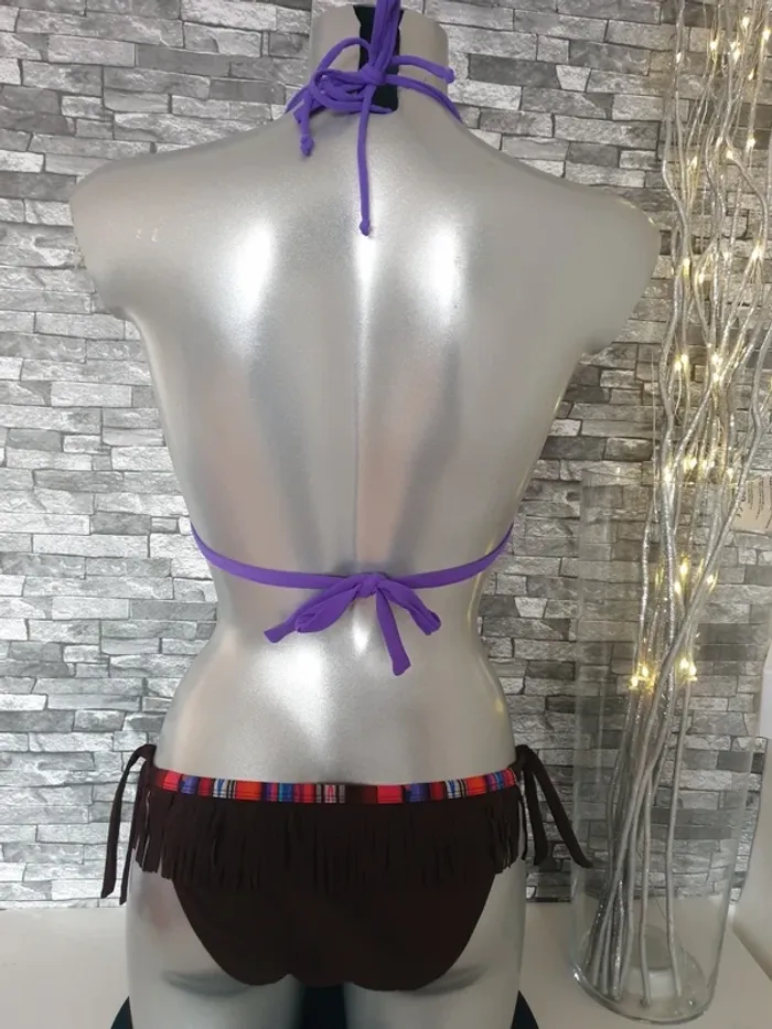 Maillot de bain à franges T38 - photo numéro 2