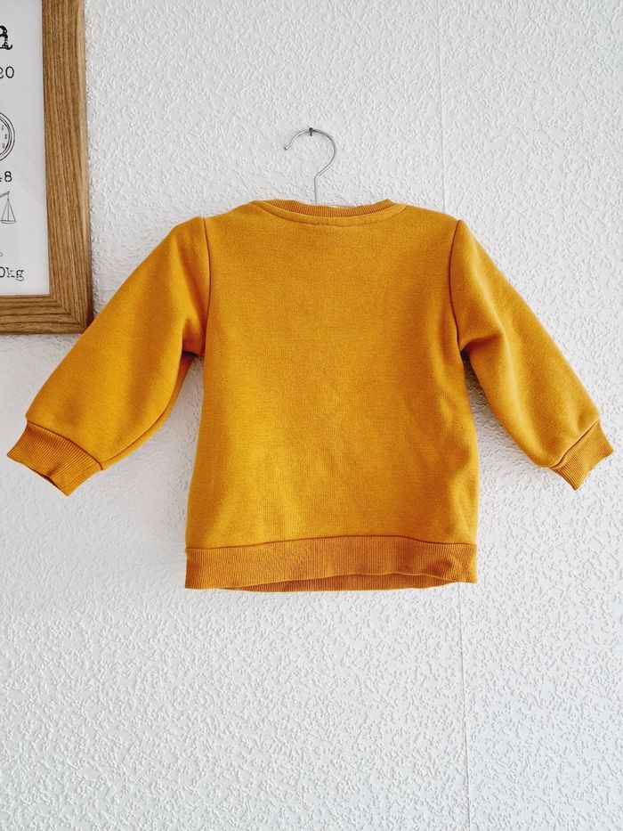 Noukie's - Pull / sweat manches longues, doublé polaire - Éléphant (12 mois) - photo numéro 4