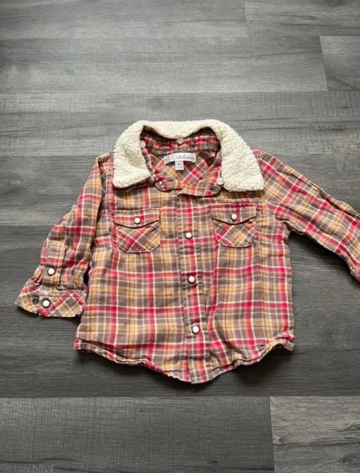 Chemise à carreaux