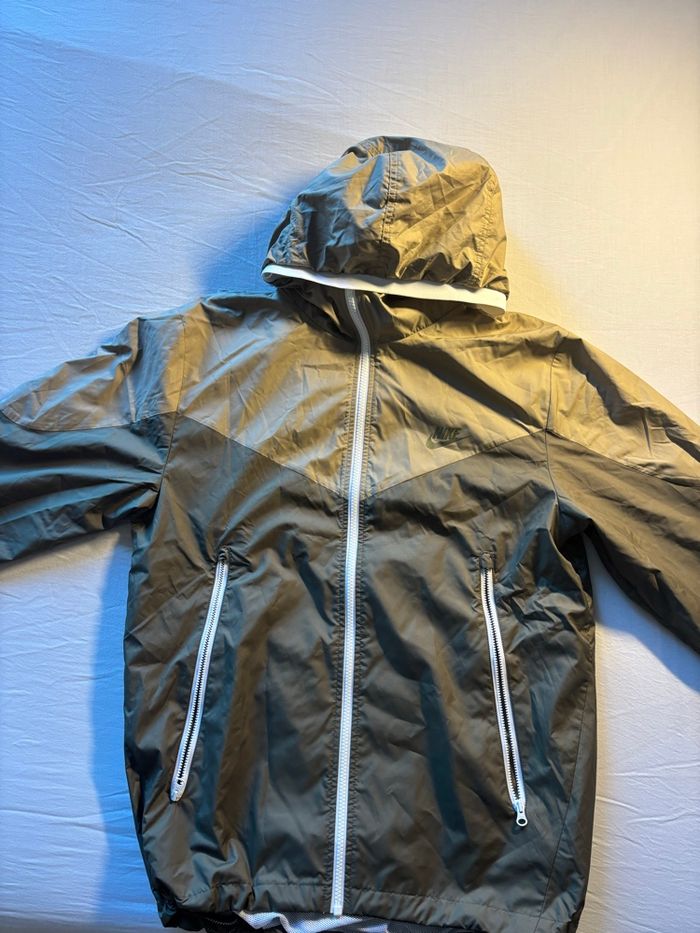 Imperméable nike homme vert kaki - photo numéro 6