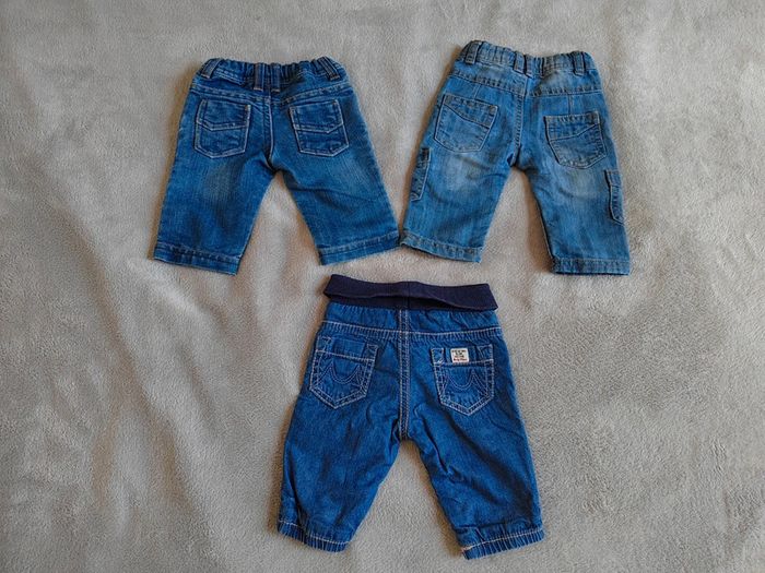 Lot 3 jeans 3 mois - photo numéro 2