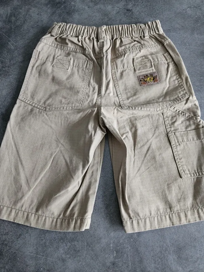 Bermuda cargo garçon - Taille 6 ans (114cm) - Disney Le Roi Lion - Beige feldspath - photo numéro 11