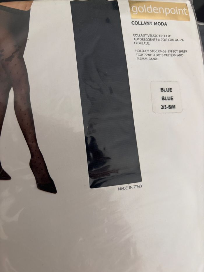 Goldenpoint Collant Moda fantaisie lot de 3 taille 2-3 couleur Blue - photo numéro 3
