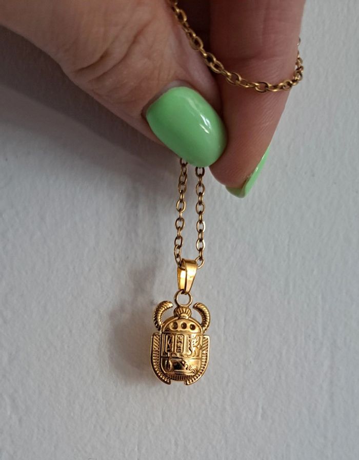 Pendentif scarabée égyptien - photo numéro 4