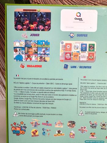 Logikids7 tablette Ludo éducative Logicom Neuf