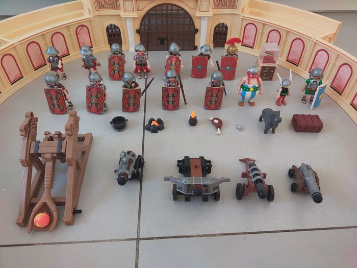 Arènes romaines playmobil + Astérix et Obélix - photo numéro 2
