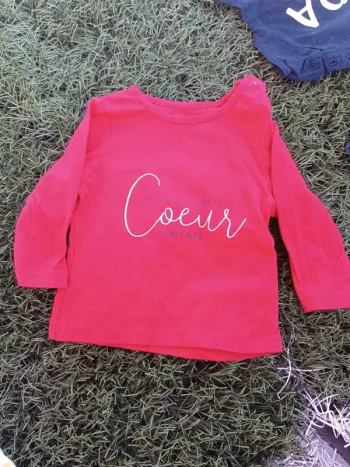 tee-shirts manches longues 3 mois