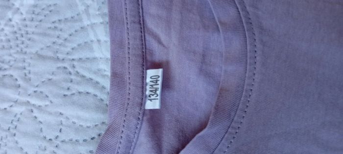 Tee-shirt à nouer thème nature mauve fille 10 ans zeeman - photo numéro 14