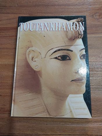 Livre Toutânkhamon édition art image aly mater el sayed
