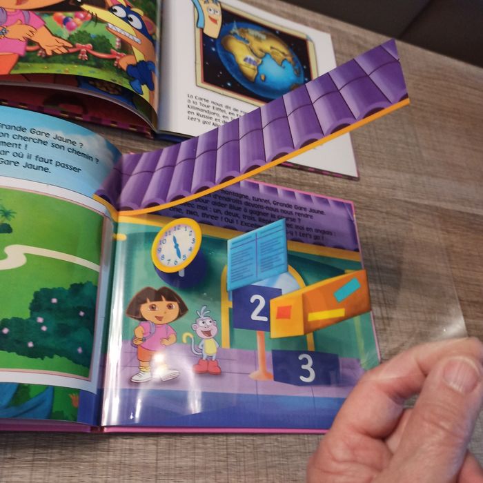 Lot livres et cubes Dora l'exploratrice - photo numéro 6