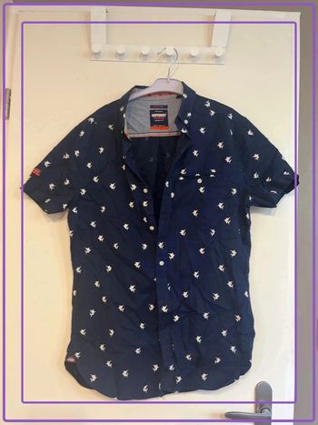 Chemise manches courtes, super dry taille S