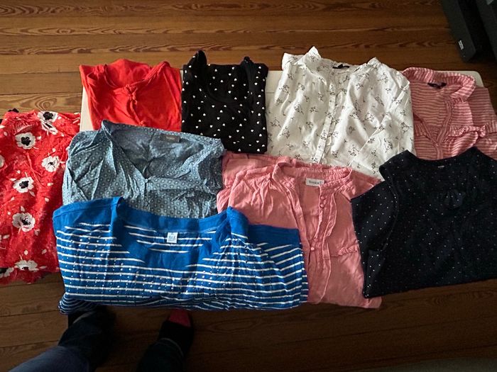 Lot vêtements femme printemps / été taille XL - photo numéro 2