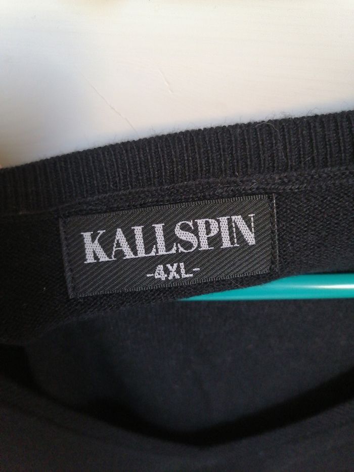 Pull sans manches noir 4XL - photo numéro 2