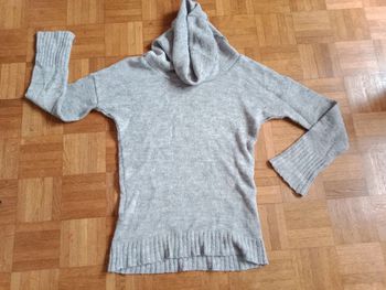 Pull gris femme 🌞