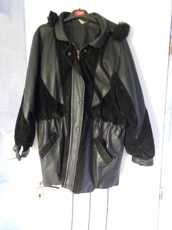 Manteau en cuir - photo numéro 4