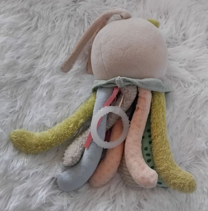 Doudou peluche musical pieuvre - Fehn - photo numéro 2