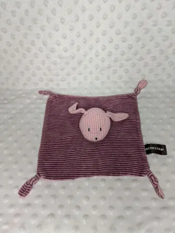 Doudou plat Lapin