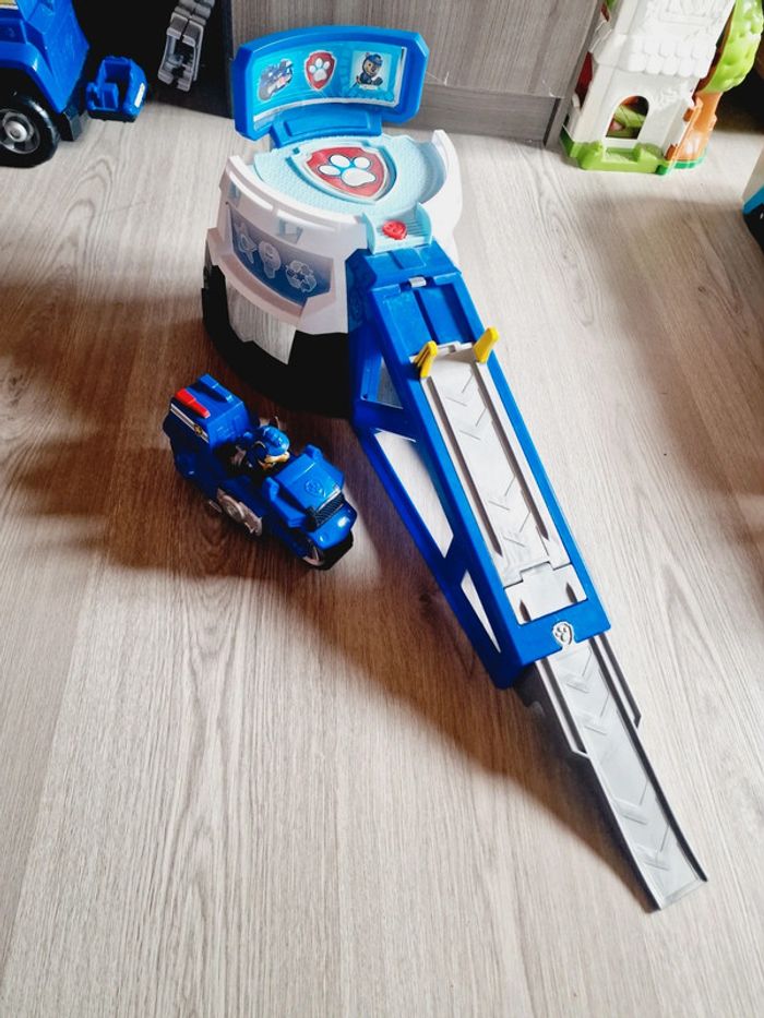 Lanceur paw patrol avec moto pup