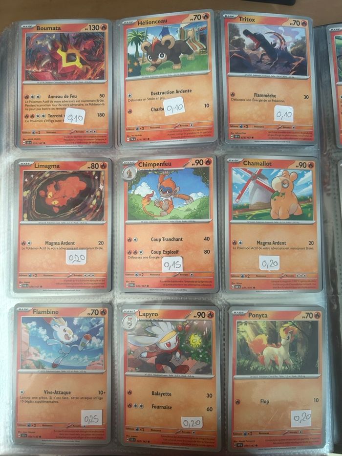 Carte Pokémon type feu - photo numéro 3